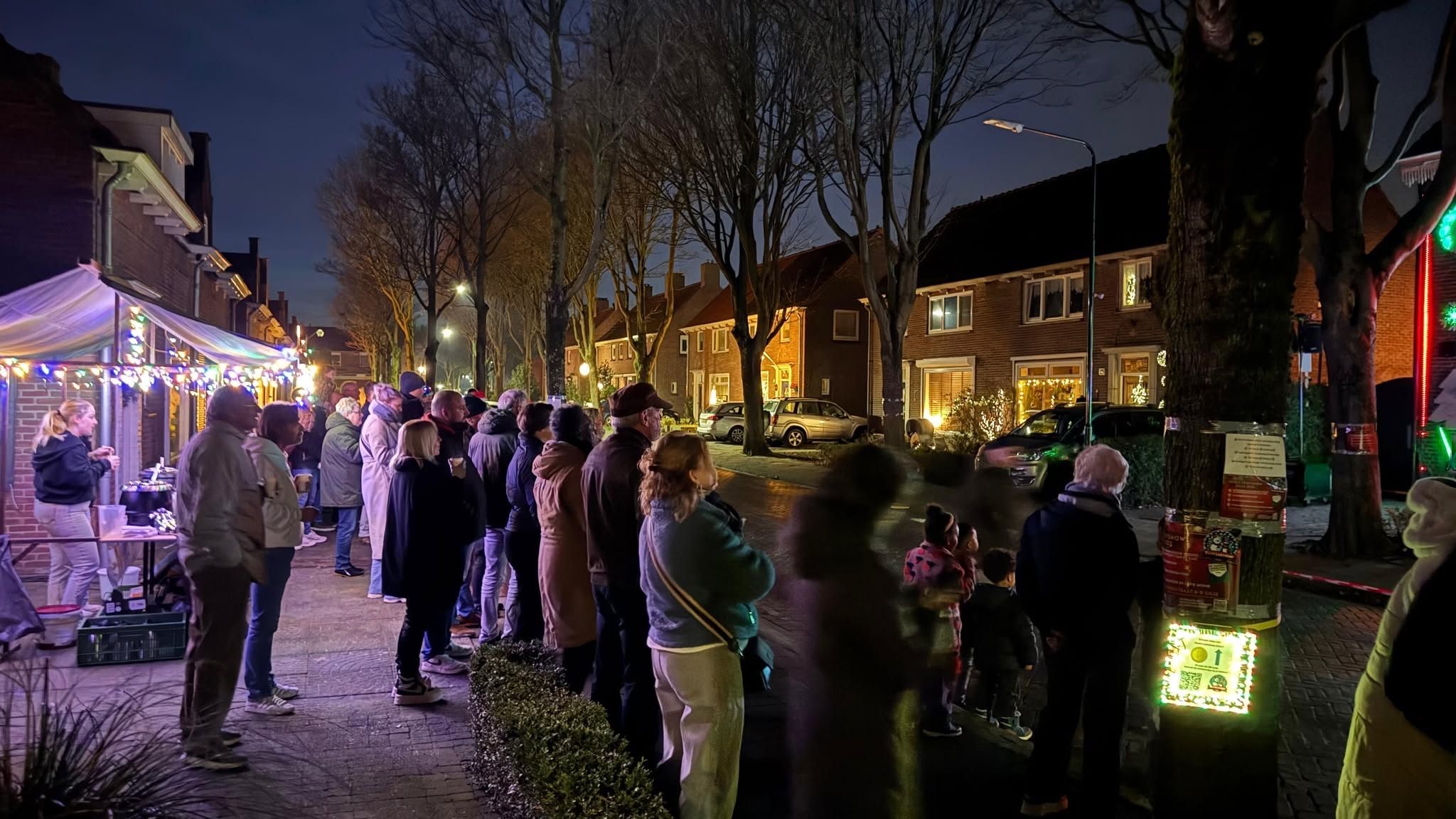 De show gezien vanuit het publiek